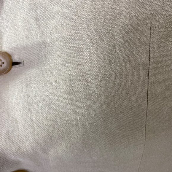 J. Crew Men's Blazer 3 Button Jacket 100% Irish Linen  Size 38R - Picture 4 of 12